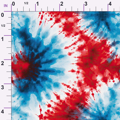 Liberty Swirl Pattern 4 Minky Fabric