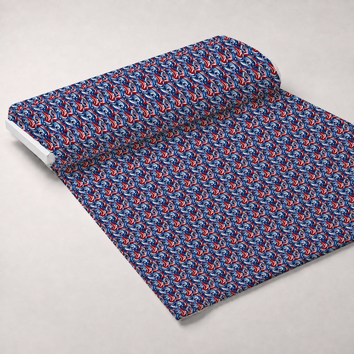 Liberty Waves Pattern 5 Minky Fabric