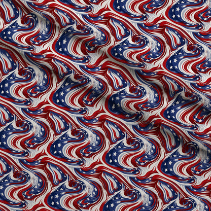 Liberty Waves Pattern 9 Minky Fabric