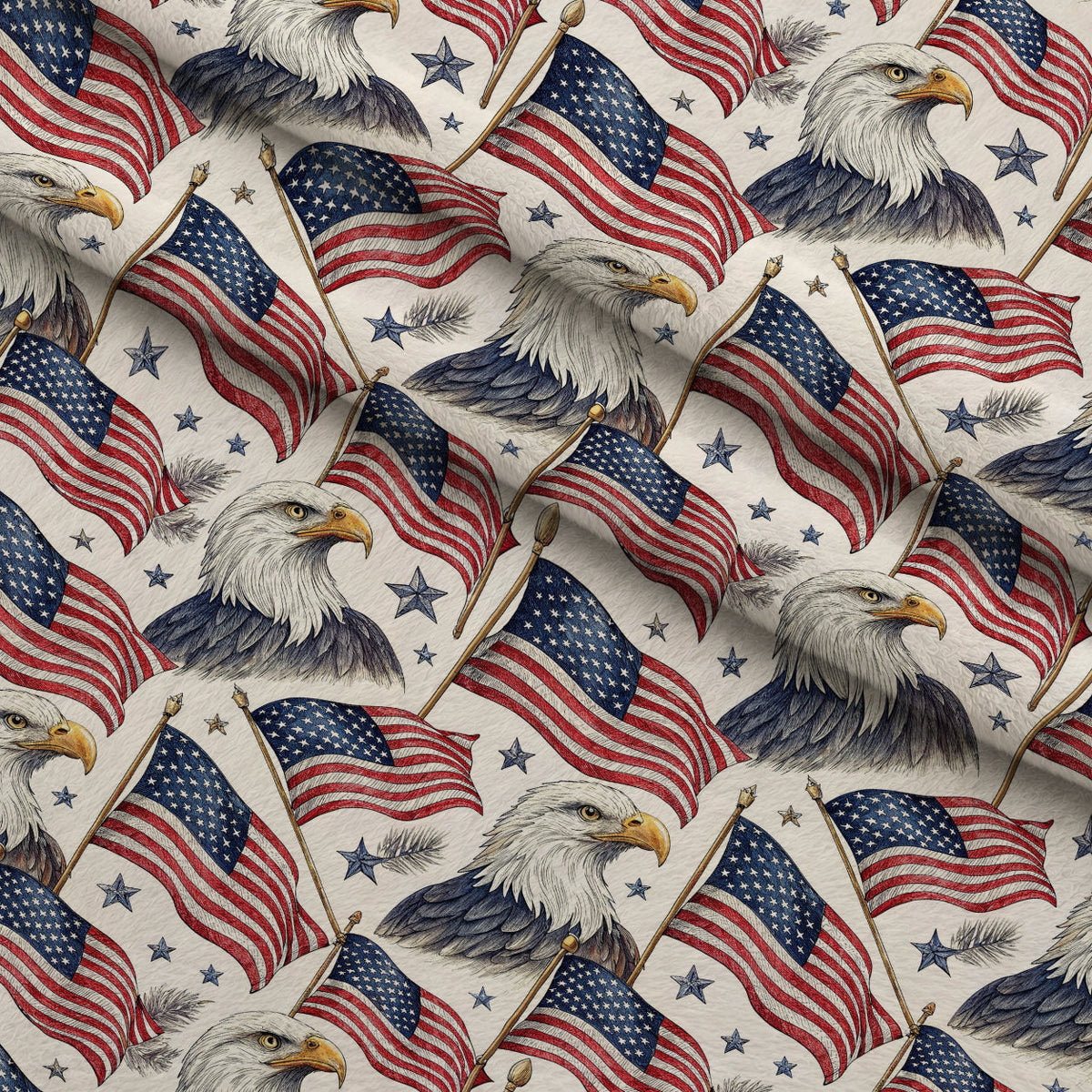Liberty Wings Pattern 1 Minky Fabric
