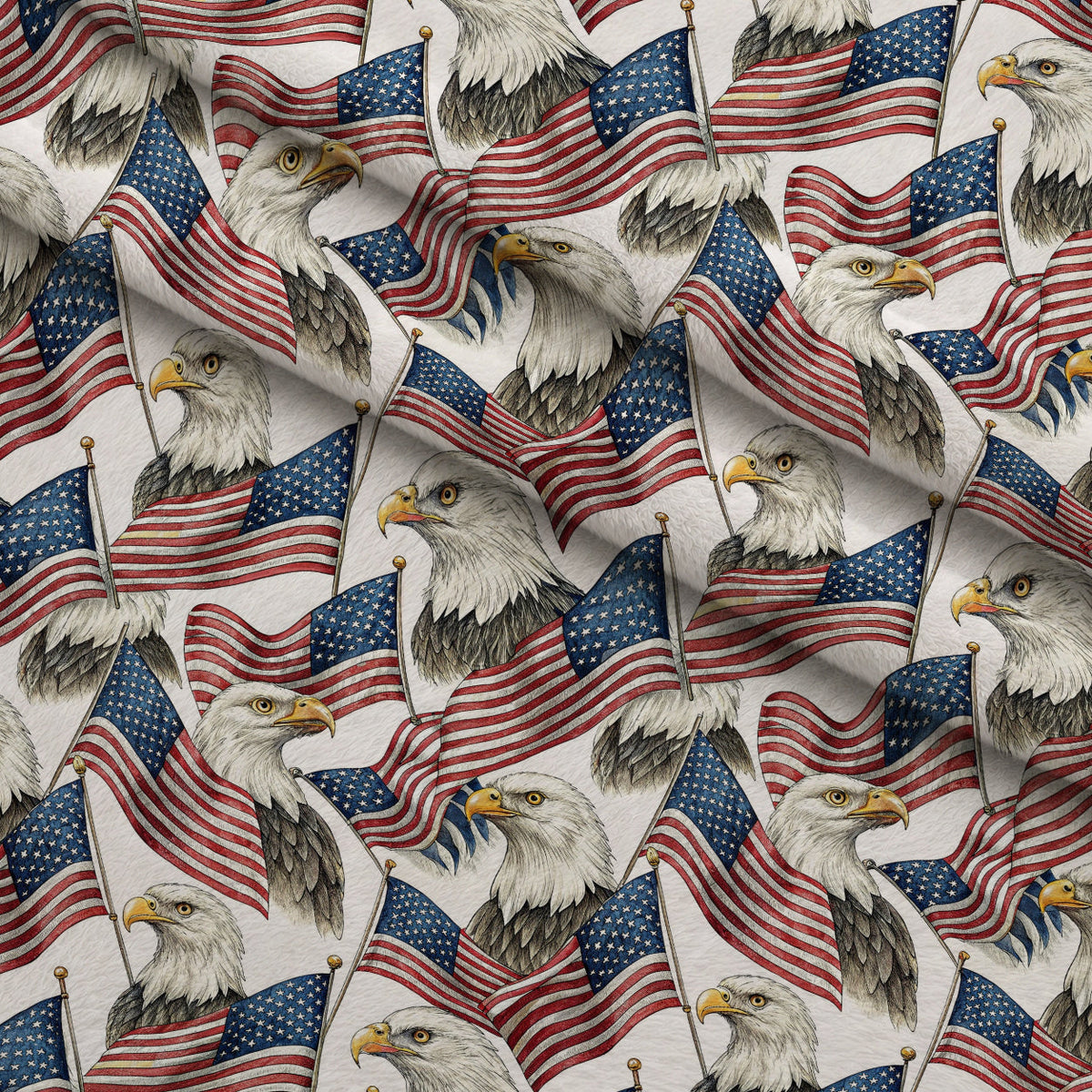 Liberty Wings Pattern 3 Minky Fabric