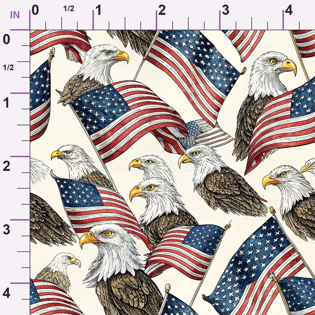 Liberty Wings Pattern 4 Minky Fabric