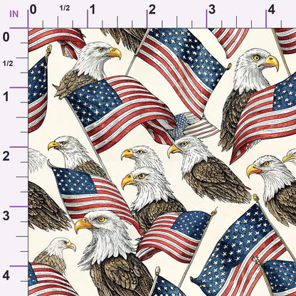 Liberty Wings Pattern 4 Minky Fabric