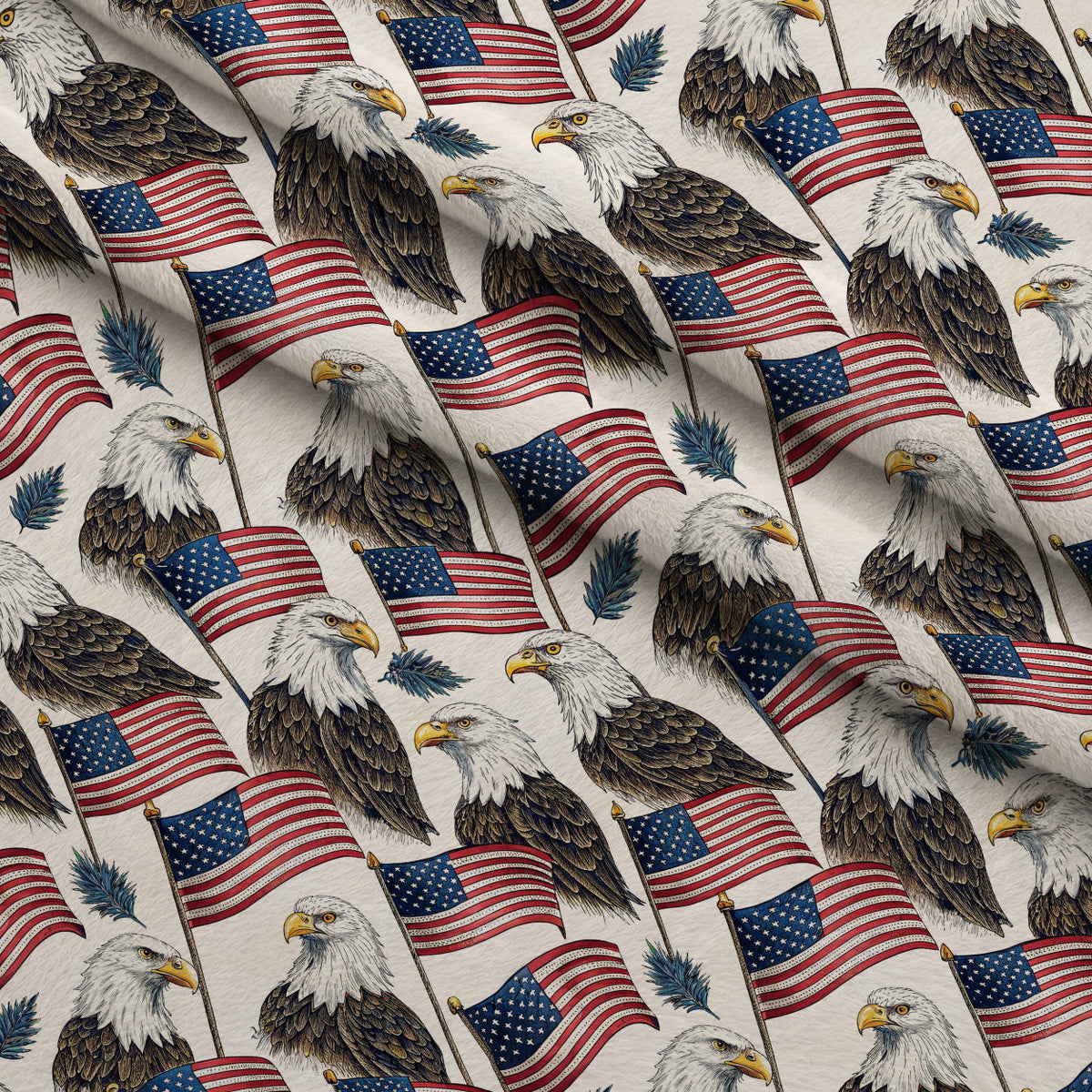 Liberty Wings Pattern 6 Minky Fabric