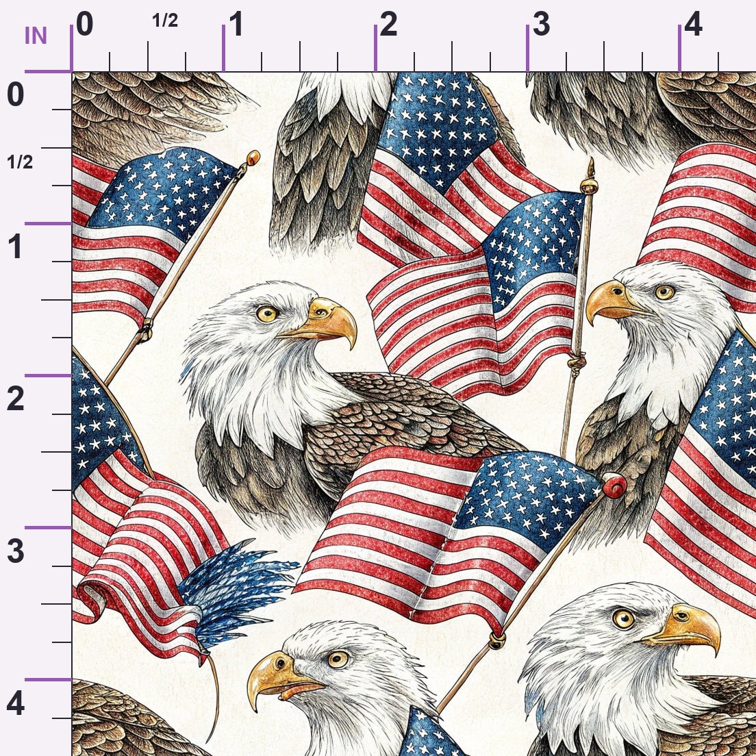 Liberty Wings Pattern 7 Minky Fabric