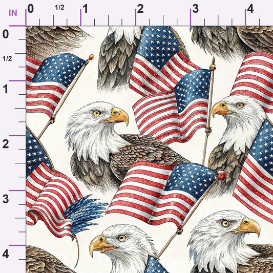 Liberty Wings Pattern 7 Minky Fabric