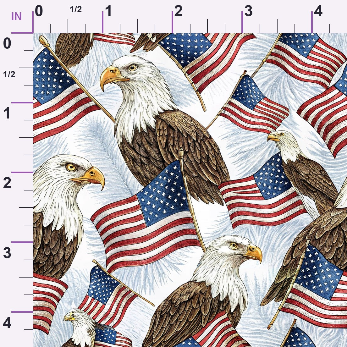 Liberty Wings Pattern 8 Minky Fabric