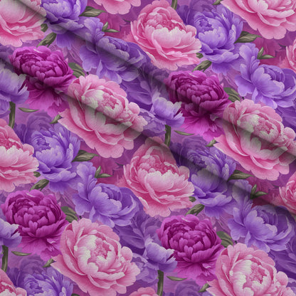 Lilac Petal Dreams Pattern 10 Minky Fabric