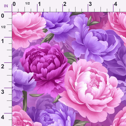 Lilac Petal Dreams Pattern 10 Minky Fabric