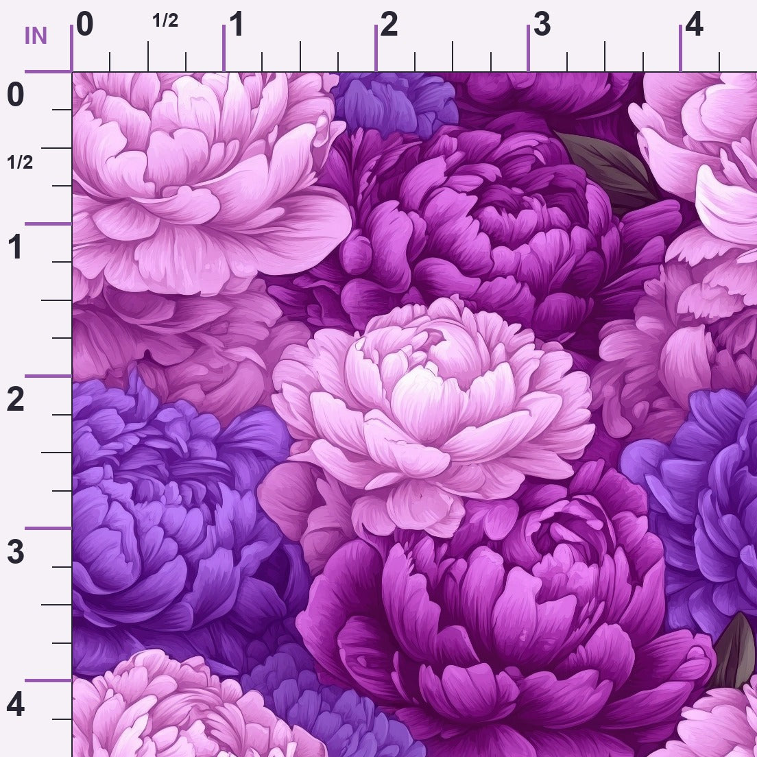 Lilac Petal Dreams Pattern 11 Minky Fabric