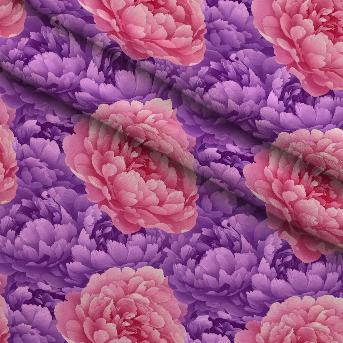 Lilac Petal Dreams Pattern 3 Minky Fabric