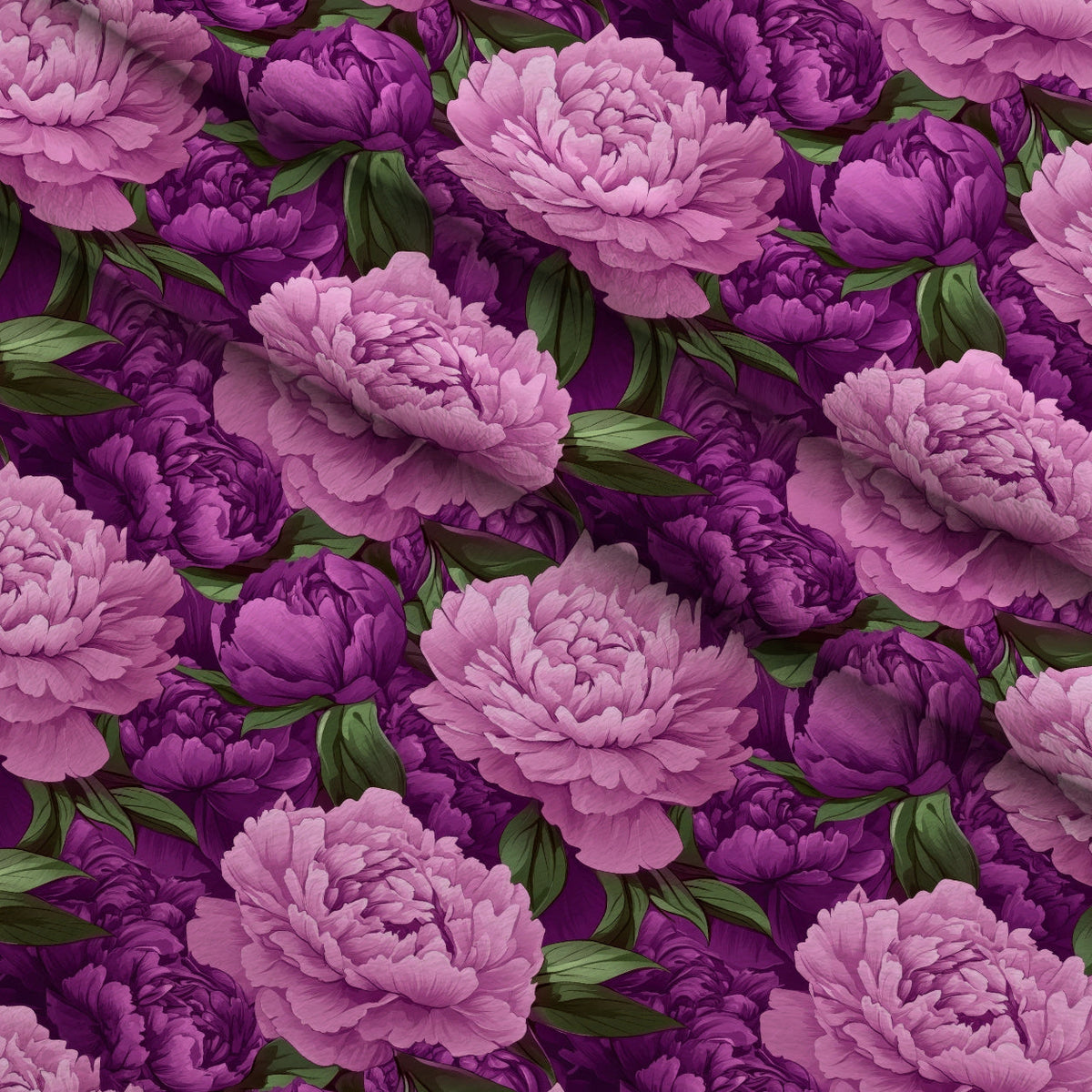 Lilac Petal Dreams Pattern 4 Minky Fabric