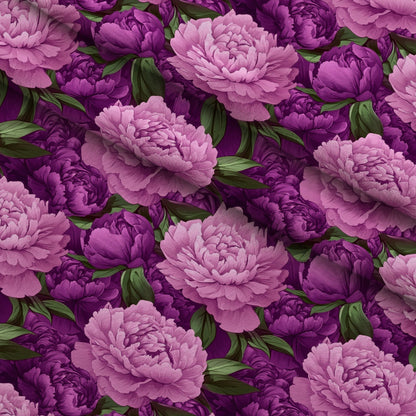 Lilac Petal Dreams Pattern 4 Minky Fabric