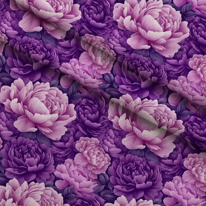 Lilac Petal Dreams Pattern 5 Minky Fabric