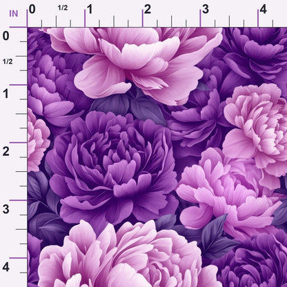 Lilac Petal Dreams Pattern 5 Minky Fabric