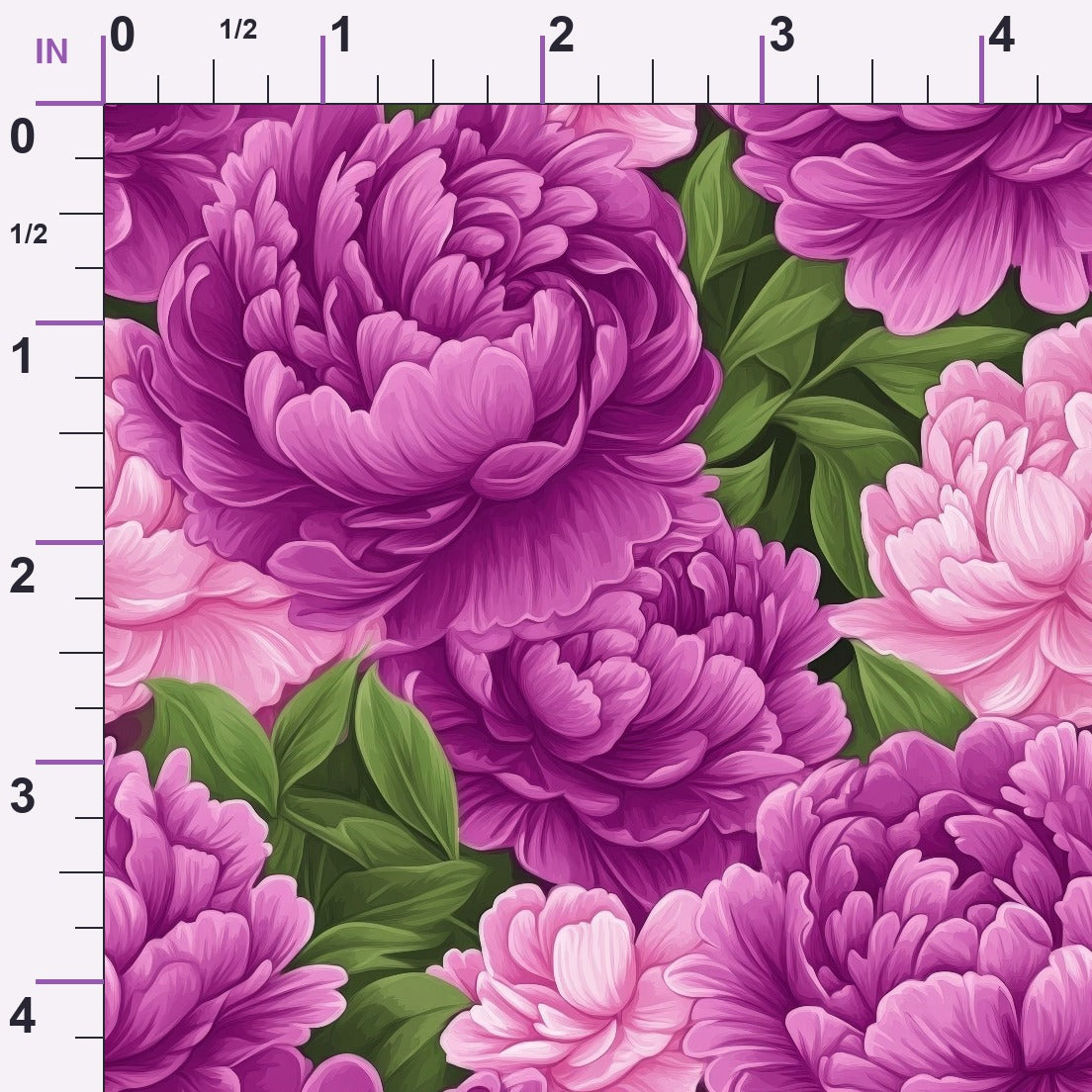 Lilac Petal Dreams Pattern 6 Minky Fabric