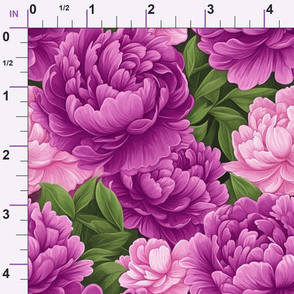 Lilac Petal Dreams Pattern 6 Minky Fabric