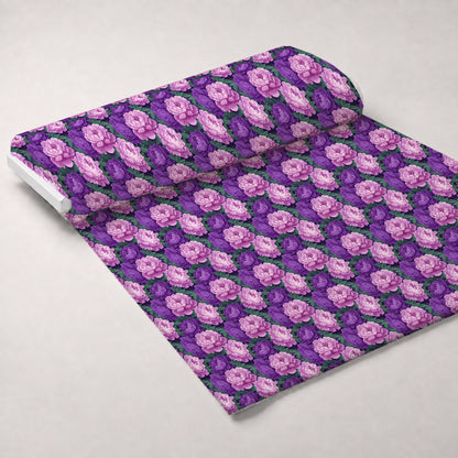 Lilac Petal Dreams Pattern 7 Minky Fabric