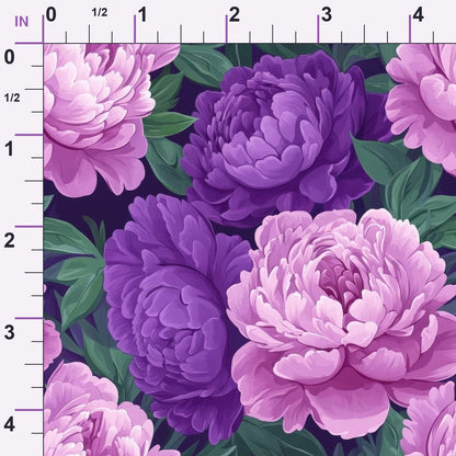Lilac Petal Dreams Pattern 7 Minky Fabric