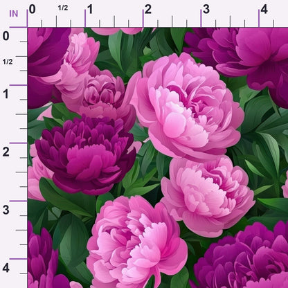 Lilac Petal Dreams Pattern 9 Minky Fabric