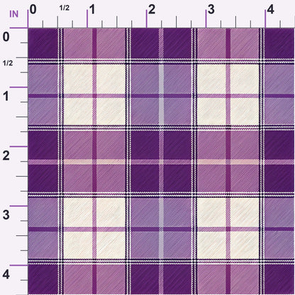 Lilac Ribbon Trellis Pattern 9 Minky Fabric