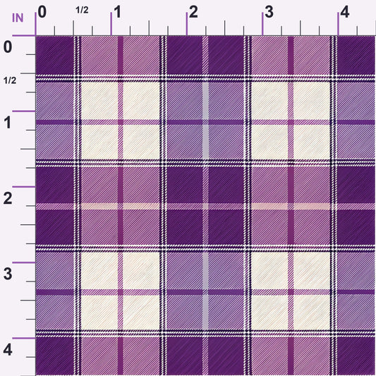 Lilac Ribbon Trellis Pattern 9 Minky Fabric