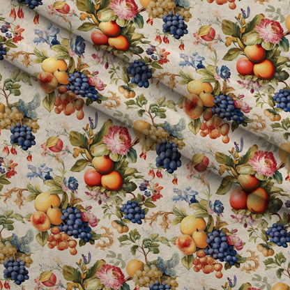 Limoncello Blooms Pattern 3 Minky Fabric