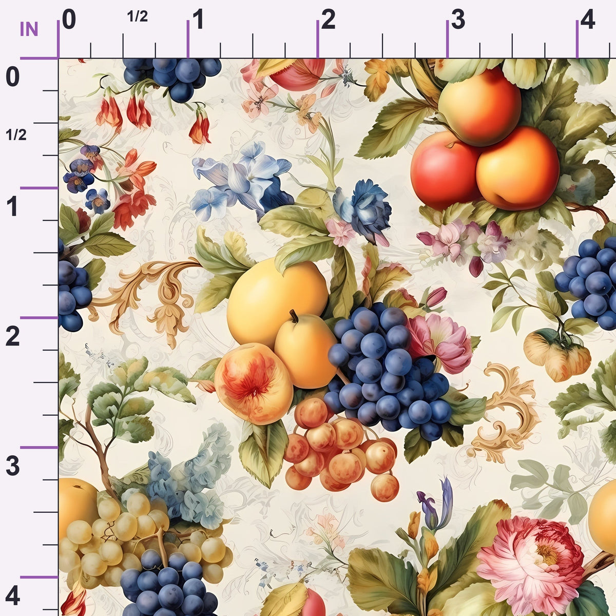 Limoncello Blooms Pattern 3 Minky Fabric
