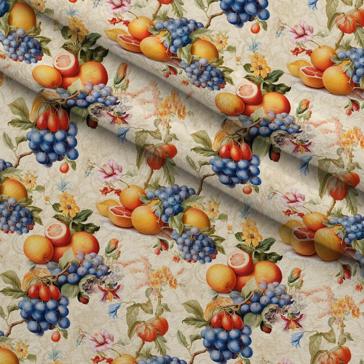 Limoncello Blooms Pattern 6 Minky Fabric