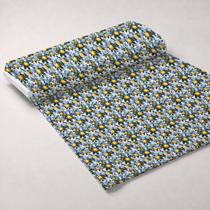 Limoncello Blooms Pattern 8 Minky Fabric
