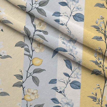 Limoncello Blossoms Pattern 2 Minky Fabric