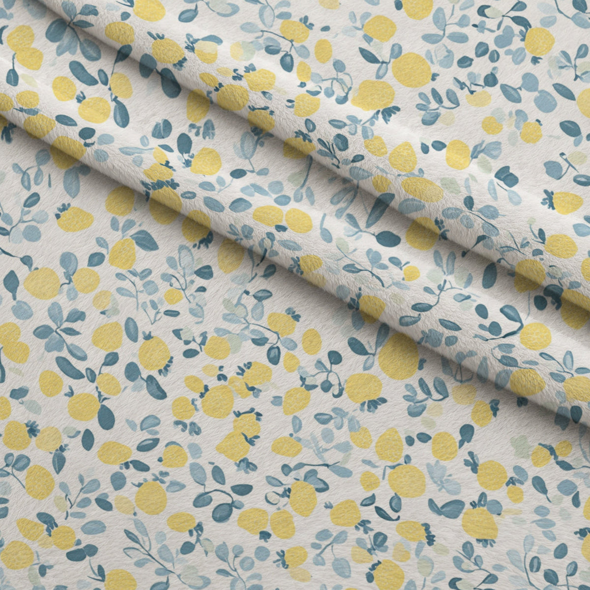 Limoncello Blossoms Pattern 3 Minky Fabric