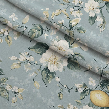 Limoncello Blossoms Pattern 5 Minky Fabric
