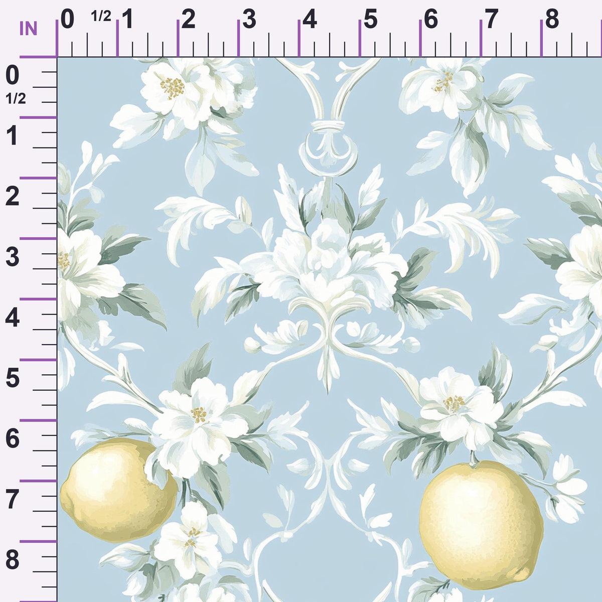 Limoncello Blossoms Pattern 7 Minky Fabric