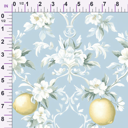 Limoncello Blossoms Pattern 7 Minky Fabric