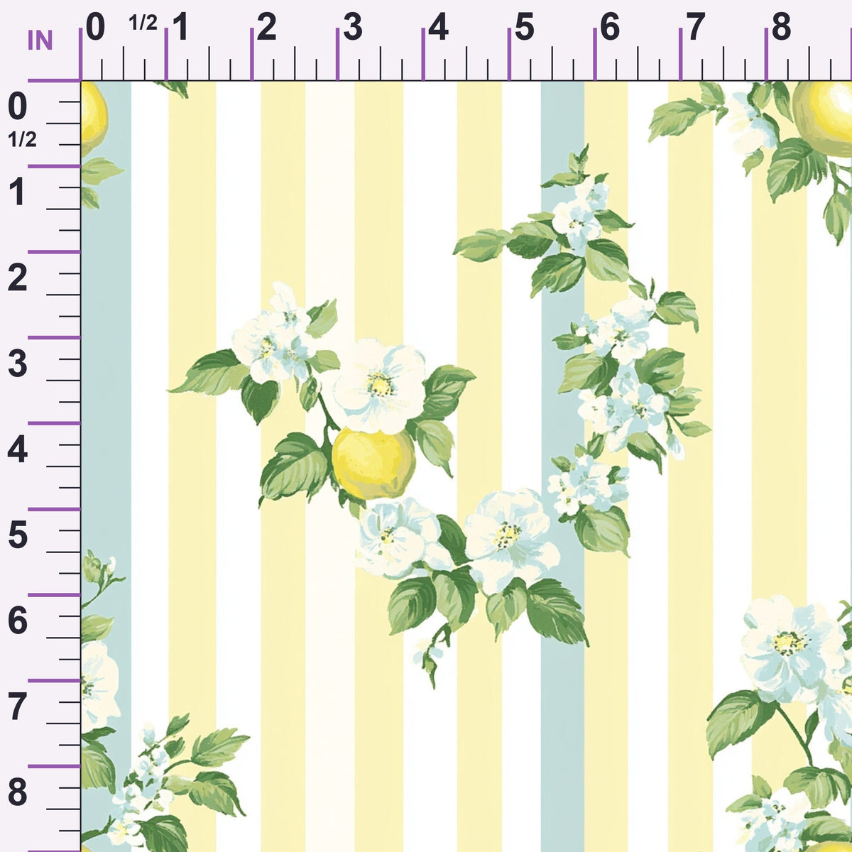 Limoncello Blossoms Pattern 9 Minky Fabric