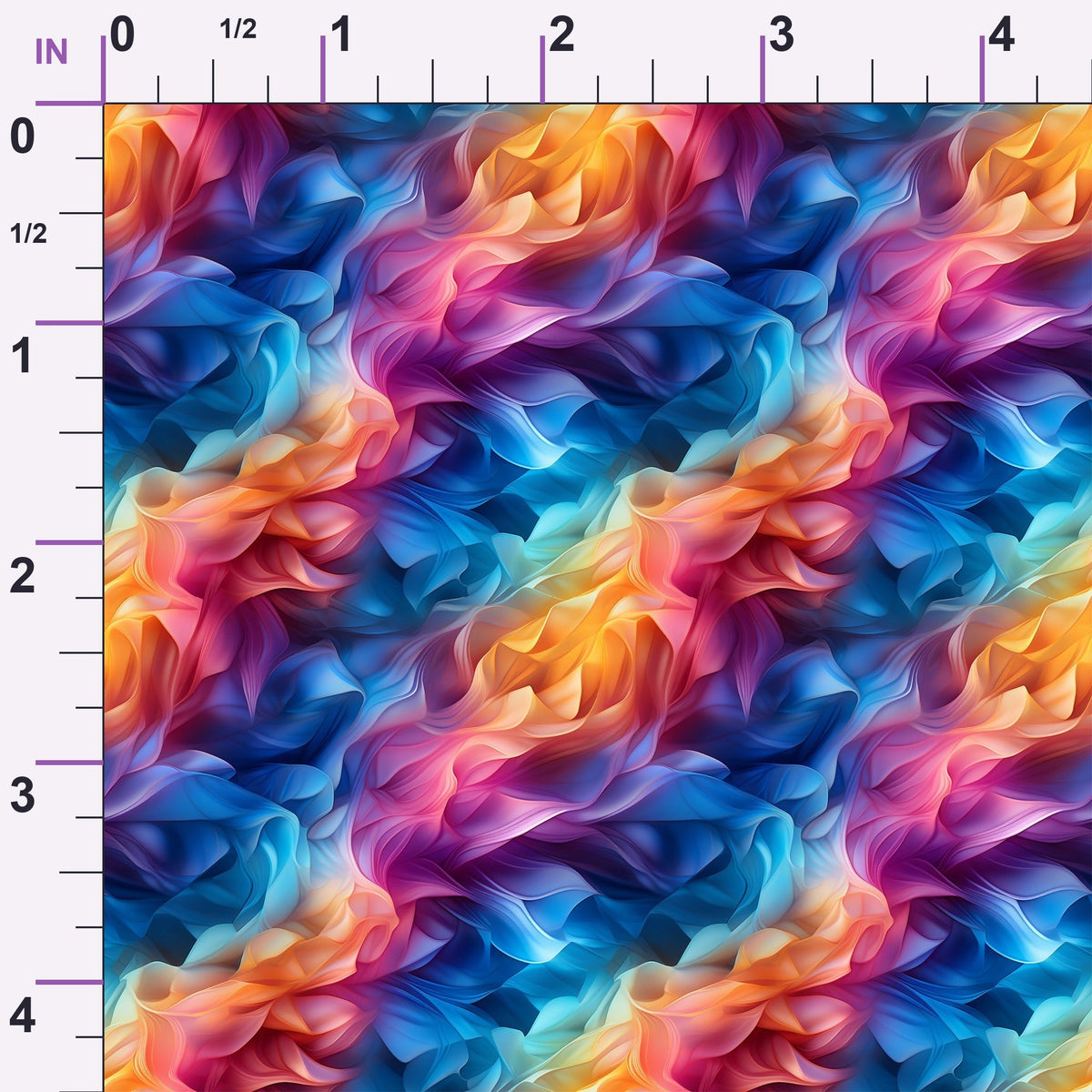 Liquid Prism Pattern 1 Minky Fabric
