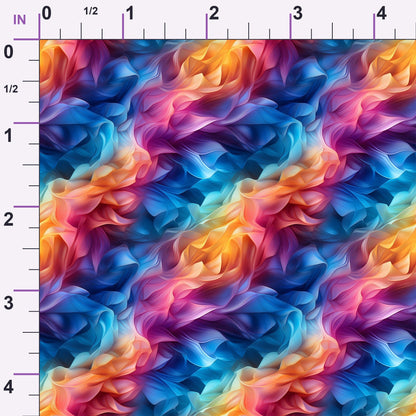 Liquid Prism Pattern 1 Minky Fabric