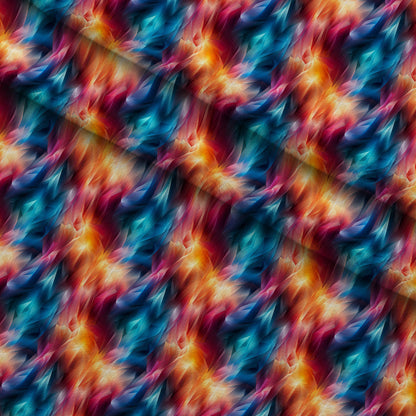 Liquid Prism Pattern 10 Minky Fabric