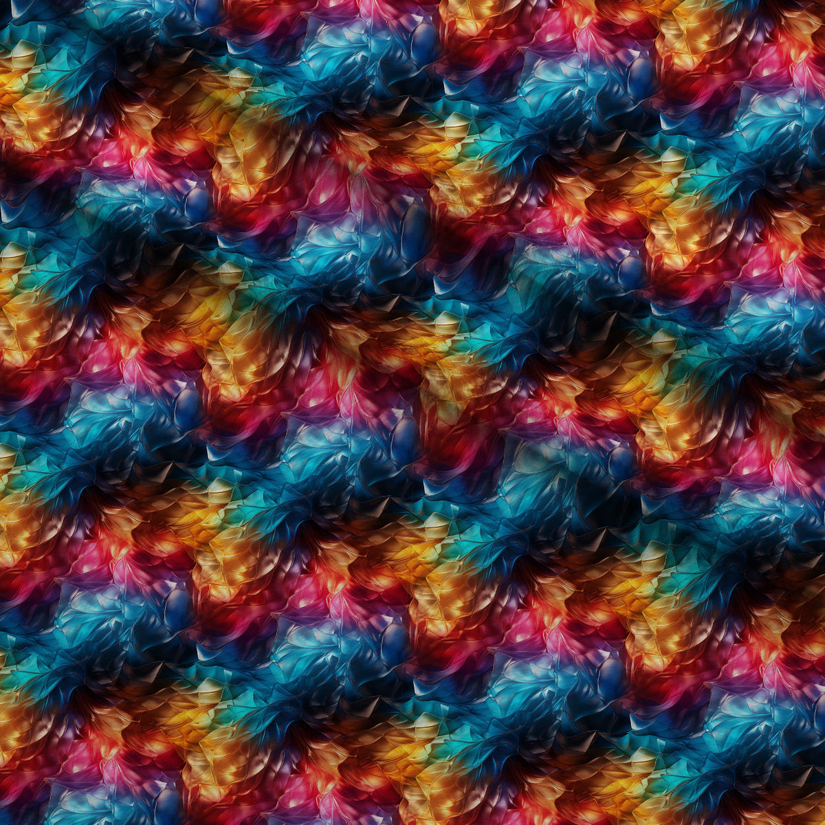 Liquid Prism Pattern 11 Minky Fabric