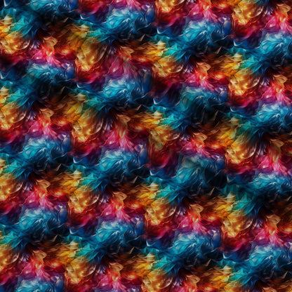 Liquid Prism Pattern 11 Minky Fabric
