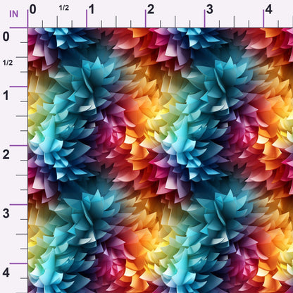 Liquid Prism Pattern 2 Minky Fabric