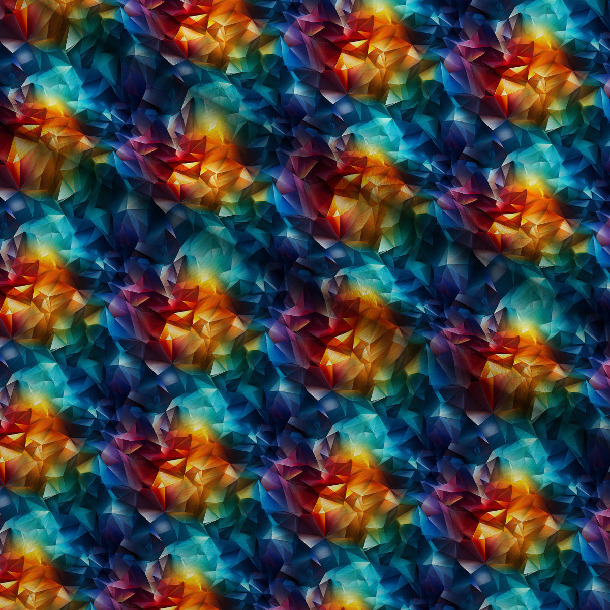 Liquid Prism Pattern 3 Minky Fabric