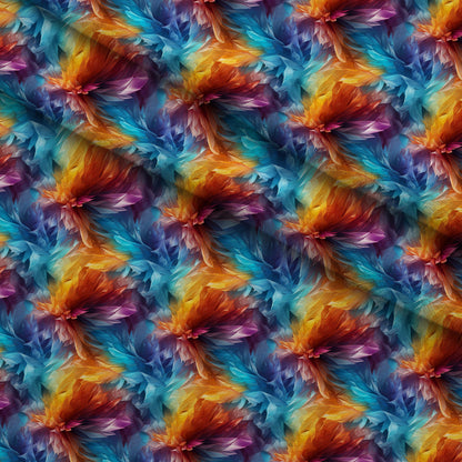 Liquid Prism Pattern 4 Minky Fabric