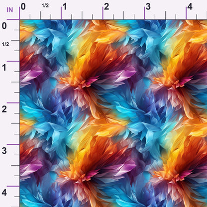 Liquid Prism Pattern 4 Minky Fabric