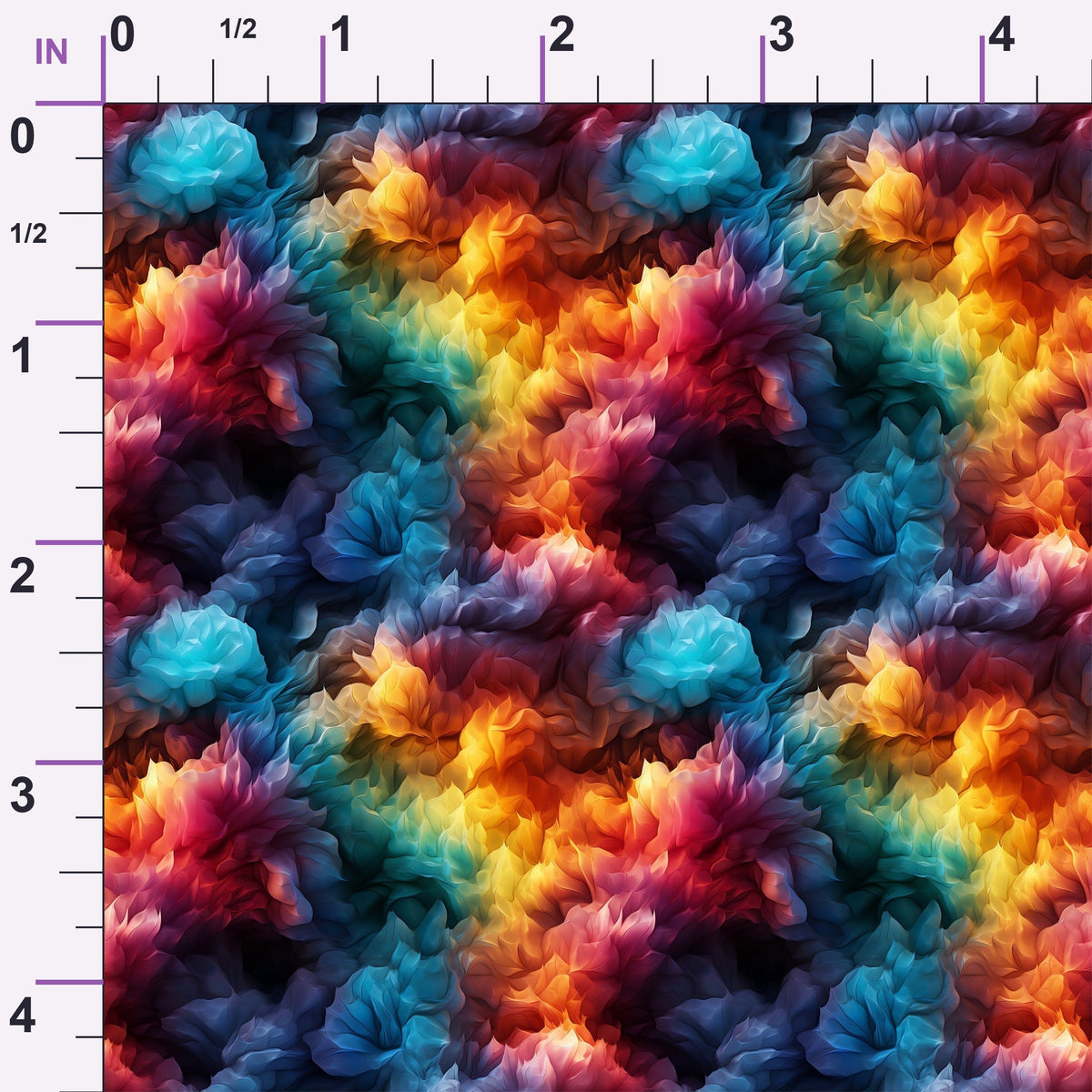 Liquid Prism Pattern 5 Minky Fabric