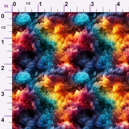 Liquid Prism Pattern 5 Minky Fabric