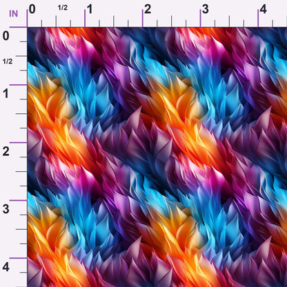 Liquid Prism Pattern 6 Minky Fabric