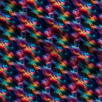 Liquid Prism Pattern 7 Minky Fabric