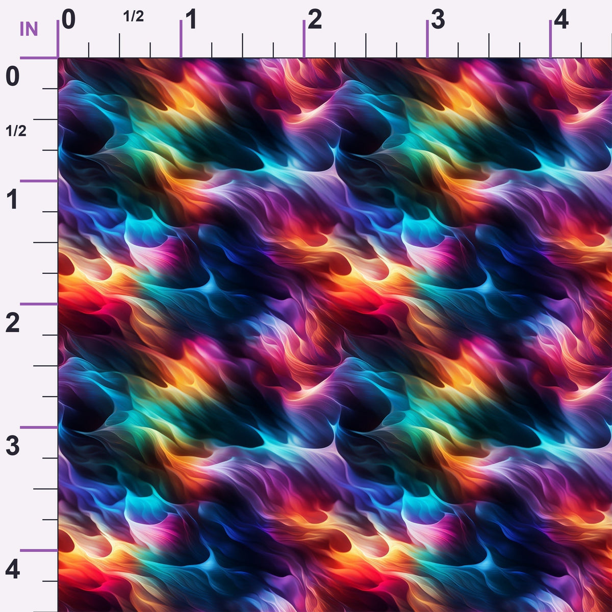 Liquid Prism Pattern 7 Minky Fabric